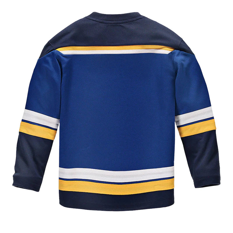 NHL Youth Blank Replica Jersey Breakaway Home Blues