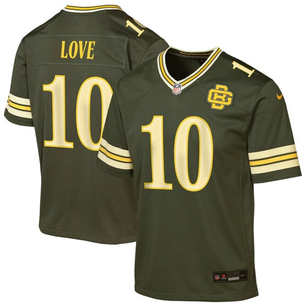 NFL Player Game Jersey 2026 Rivalries Collection Jordan Love Packers