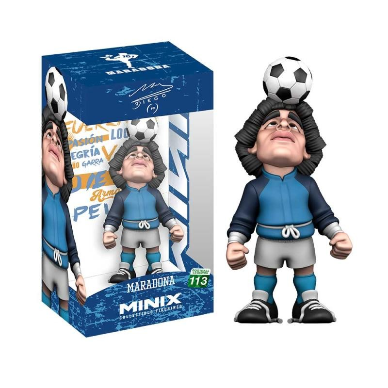 Soccer MINIX Collectible Figurine Warm Up Argentina Maradona #113