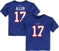 NFL Kids Player T-Shirt Name And Number Josh Allen Bills