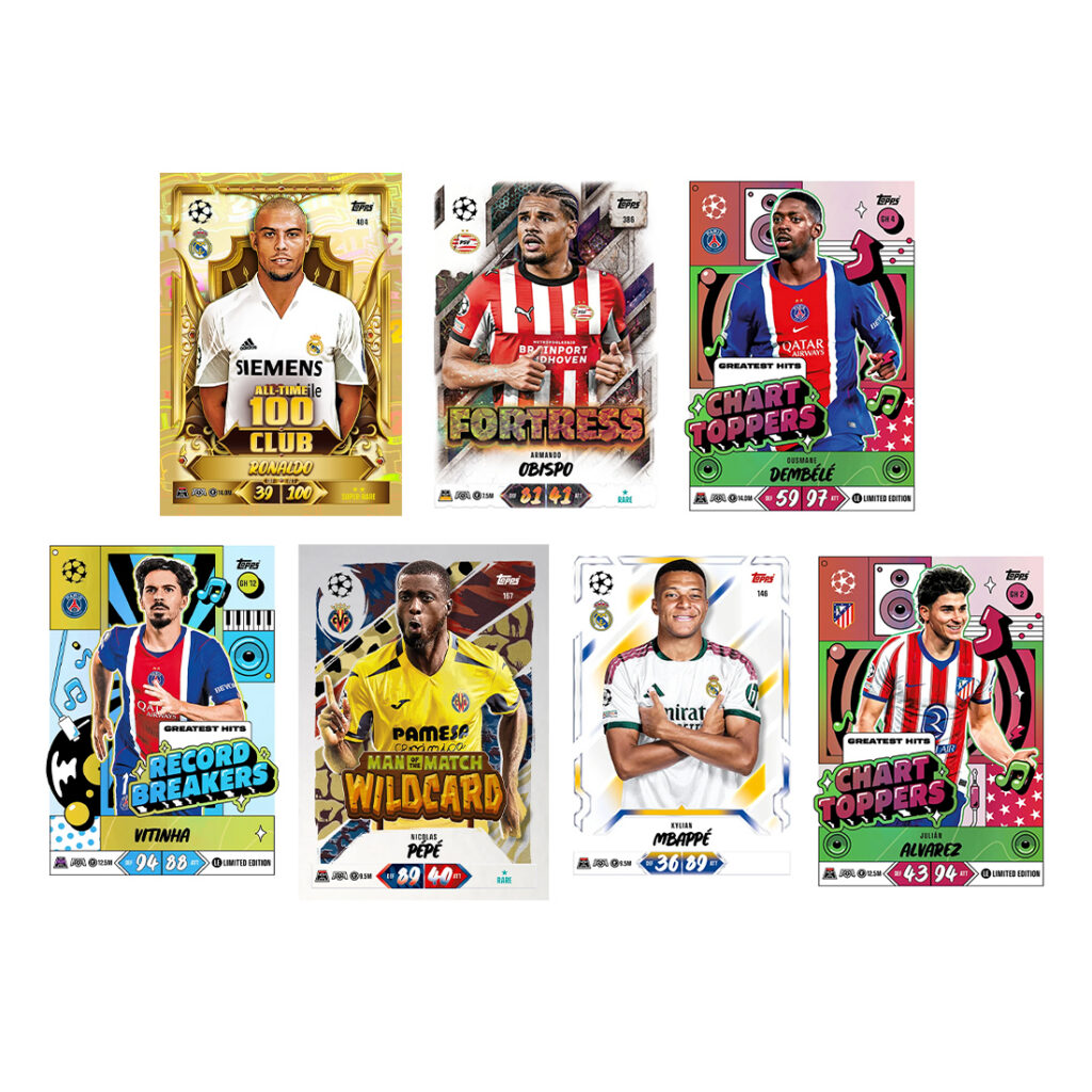 Topps Match Attax Champions League Trading Cards Mega Tin 2026-27