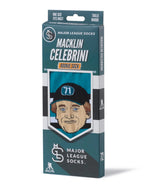 NHLPA Player Socks Macklin Celebrini Rookie Sharks