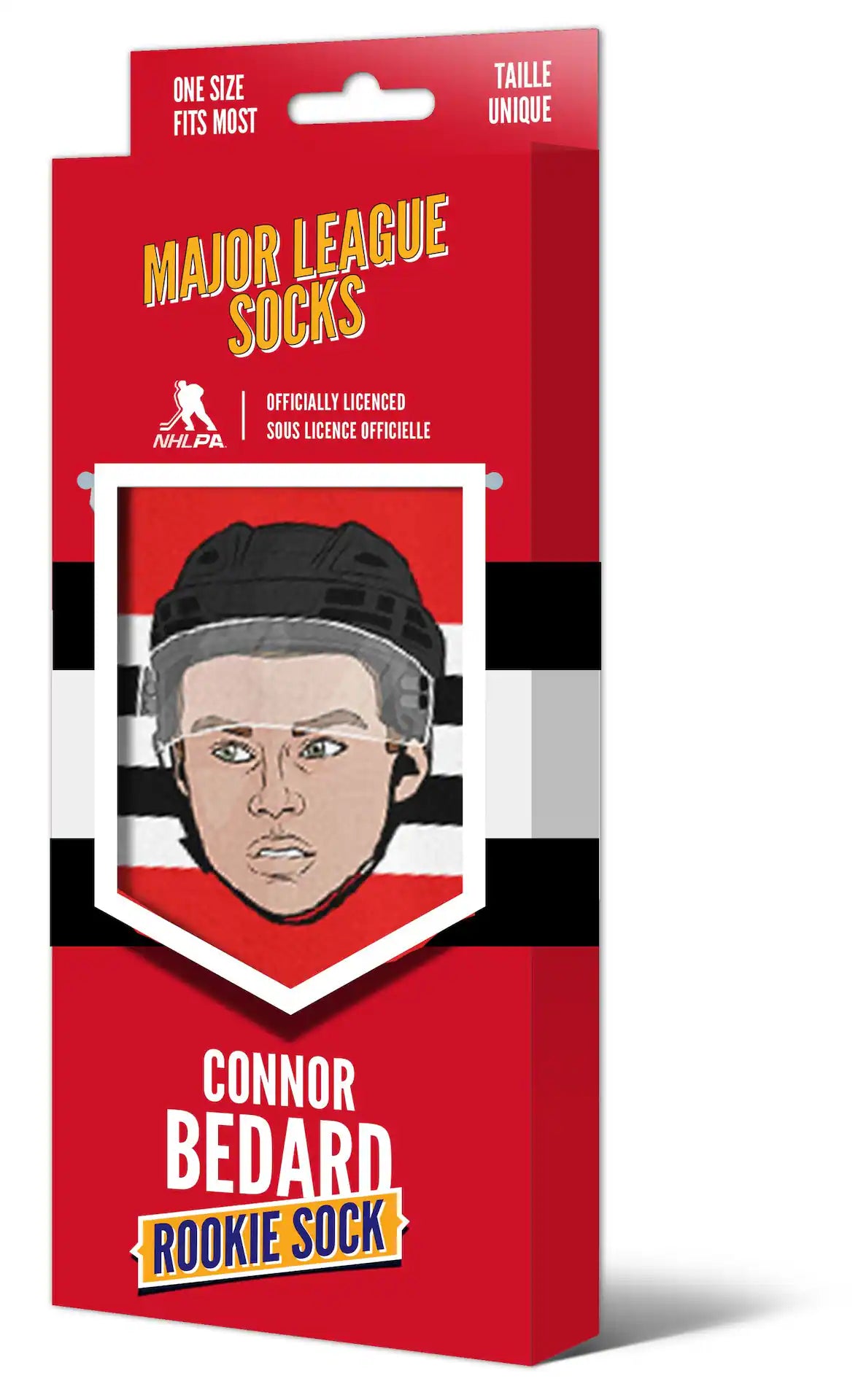 NHLPA Player Socks Connor Bedard