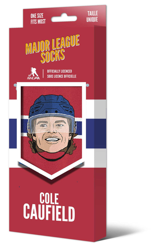 NHLPA Player Socks Cole Caufield Canadiens