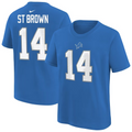 NFL Kids Player T-Shirt Name And Number Amon-Ra St. Brown Lions