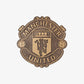 EPL Wall Logo Bronze Effect Manchester United FC