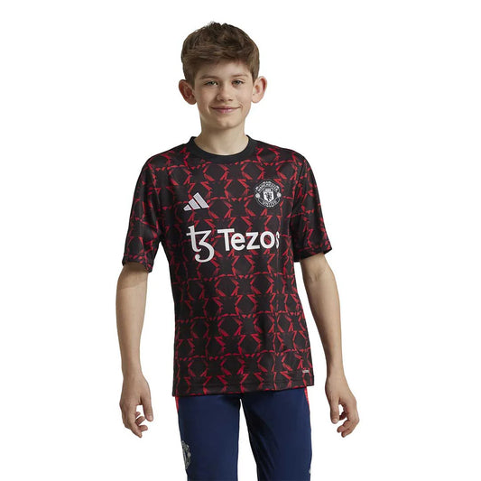 EPL Youth Pre-Match Jersey Top 2025 Manchester United FC