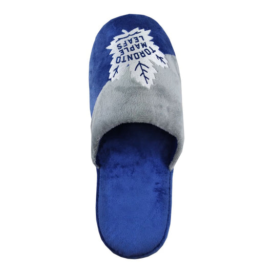 NHL Slippers Big Logo Maple Leafs