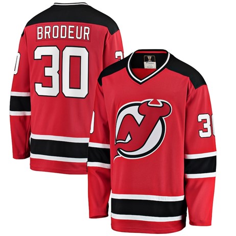 NHL Alumni Player Replica Breakaway Jersey Home Martin Brodeur Devils Large