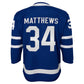 NHL Youth Player Premier Jersey Home Auston Matthews Maple Leafs