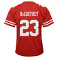 NFL Youth Player Game Jersey Home Christian McCaffrey 49ers
