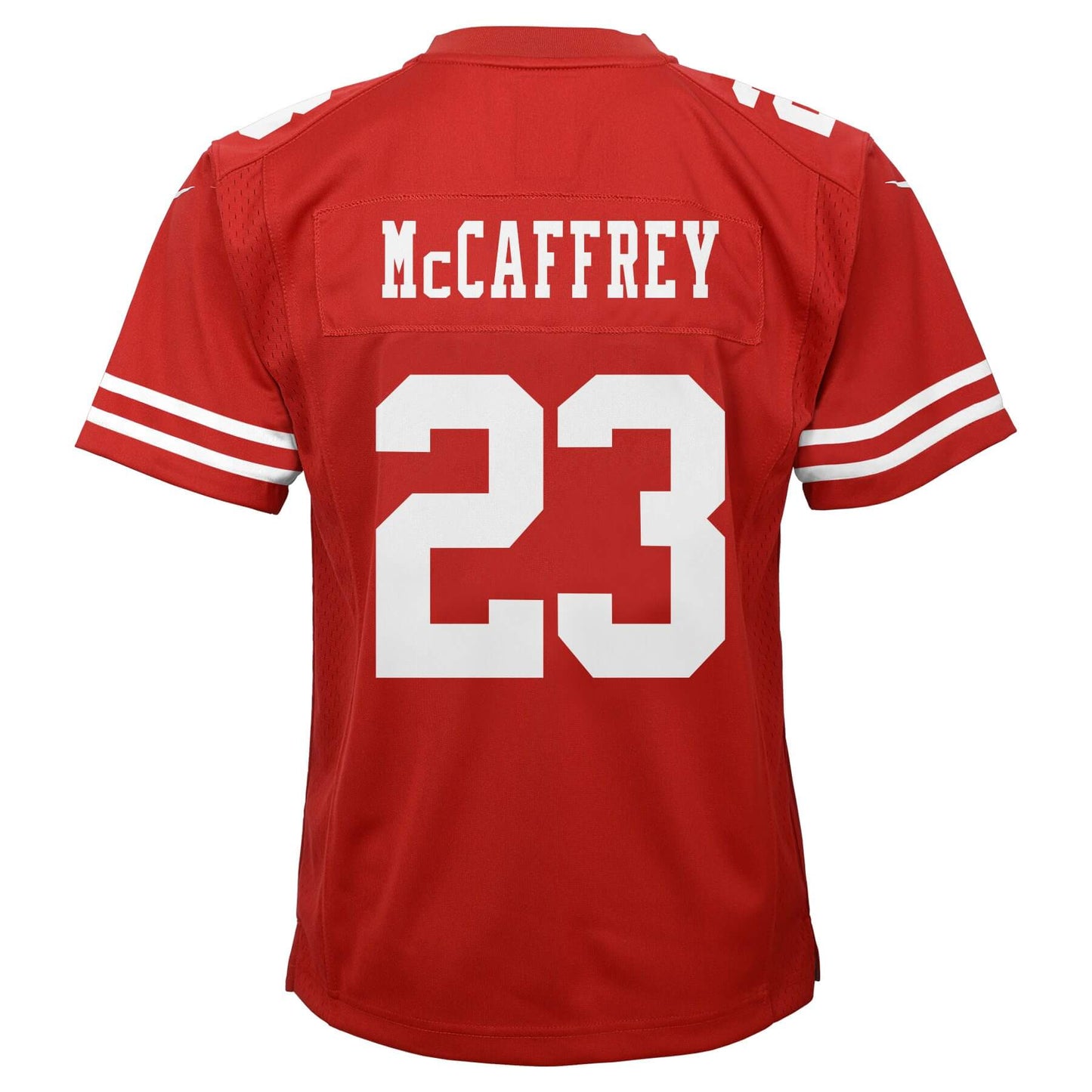 NFL Youth Player Game Jersey Home Christian McCaffrey 49ers