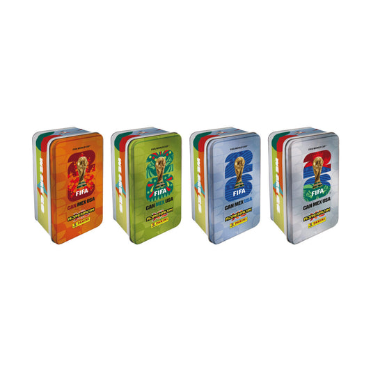 Panini Adrenalyn XL Trading Cards FIFA World Cup 2026 MEGA TIN (66 CARDS + LE & GOLDEN BALLER)