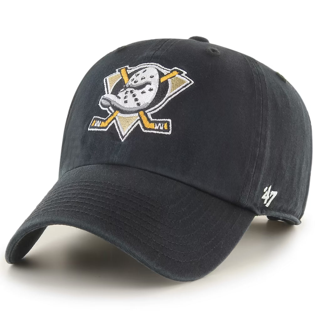 NHL Hat '47 Clean Up Basic Ducks (Black)