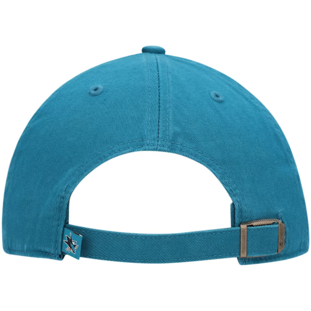 NHL Hat '47 Clean Up Basic Sharks (Teal)