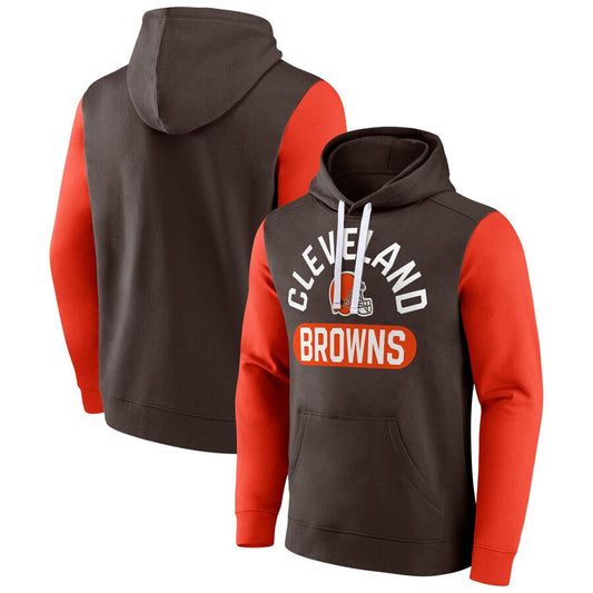 NFL Hoodie Pull Over Fleece Extra Point Browns