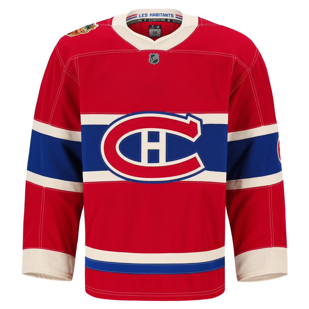 NHL Youth Blank Premier Jersey Heritage Classic 2026 Canadiens