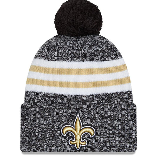 NFL Youth Knit Hat 2023 Sport Black Saints