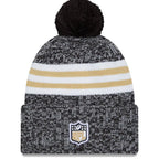 NFL Youth Knit Hat 2023 Sport Black Saints