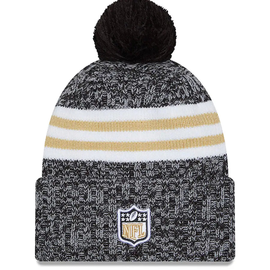 NFL Youth Knit Hat 2023 Sport Black Saints