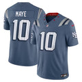 NFL Player Vapor F.U.S.E. Limited Sewn Jersey Rivalry Drake Maye Patriots