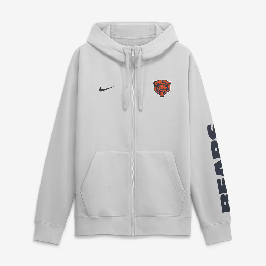 NFL Hoodie Full Zip Cool Down Bears