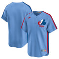 MLB Limited Cooperstown Jersey Blank Road Expos