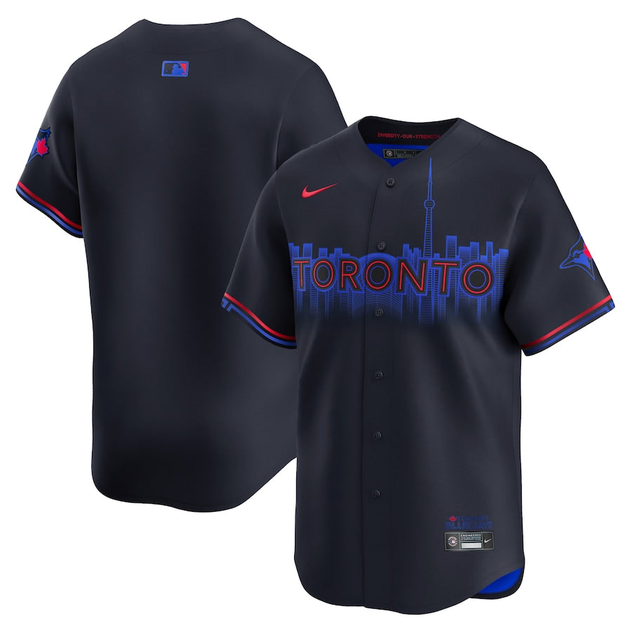 MLB Limited Jersey Blank City Connect Blue Jays