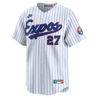 MLB Player Limited Cooperstown Jersey Home Vladimir Guerrero Expos