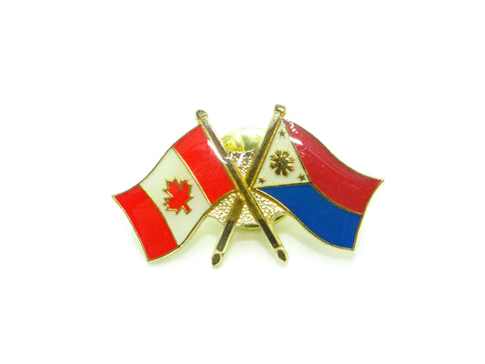 Country Lapel Pin Friendship Philippines (Military Flag)