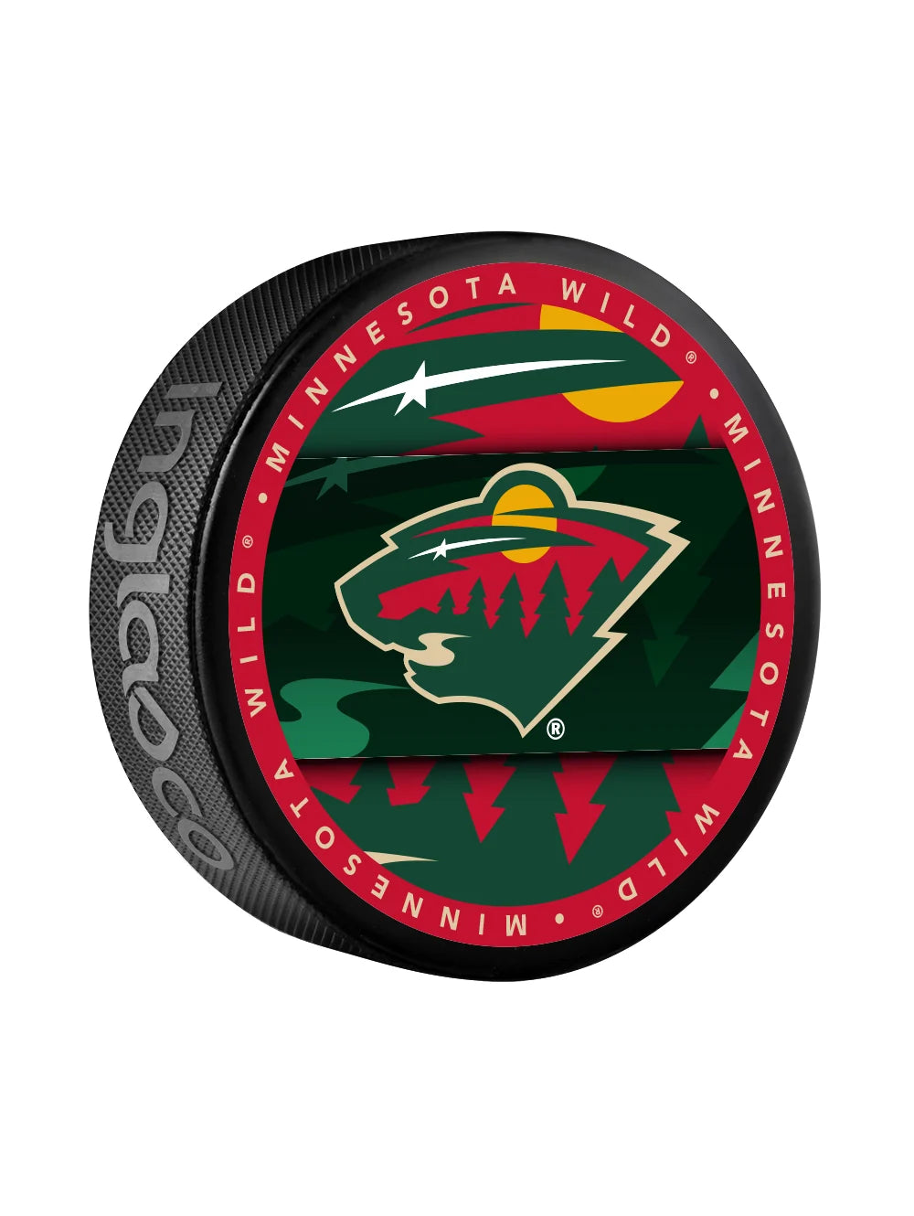 NHL Puck Souvenir Collector Medallion Wild
