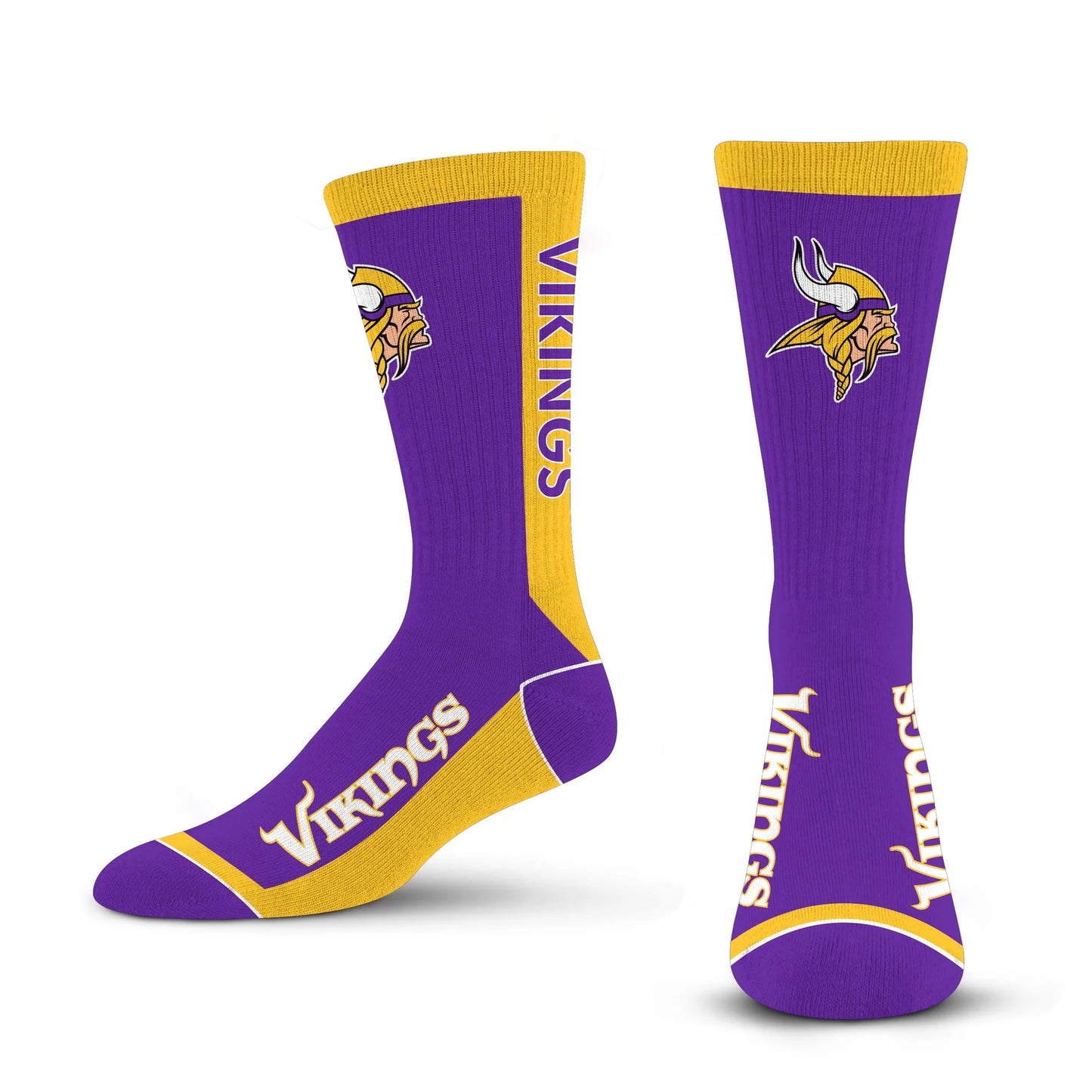 NFL Socks MVP Vikings Large 10-13