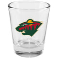 NHL Shot Glass 2oz Wild