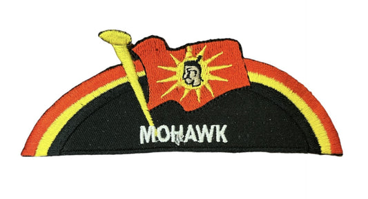 Mohawk Warrior Society Patch Semi-Circle