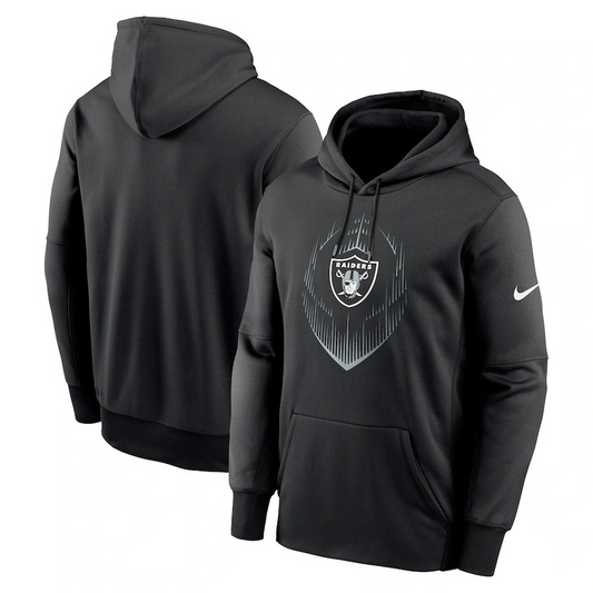 NFL Hoodie Pull Over Therma Icon Performance 2024 Raiders