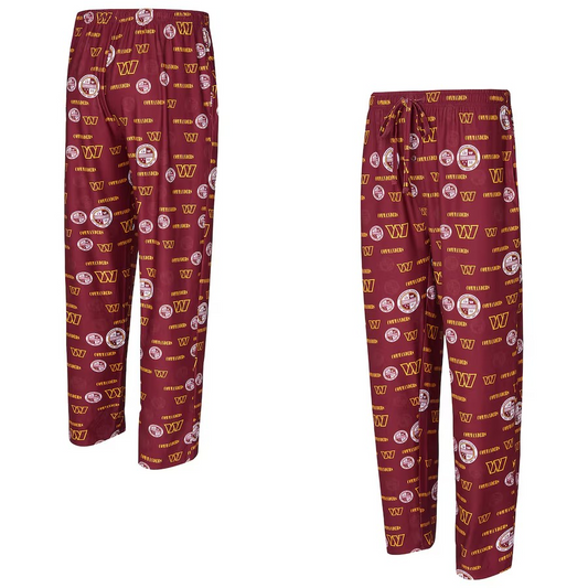 NFL PJ Pants Knit Mosaic Commanders