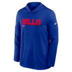 NFL Dri-FIT Long Sleeve Hoodie 2025 Sideline Pure Fury Bills