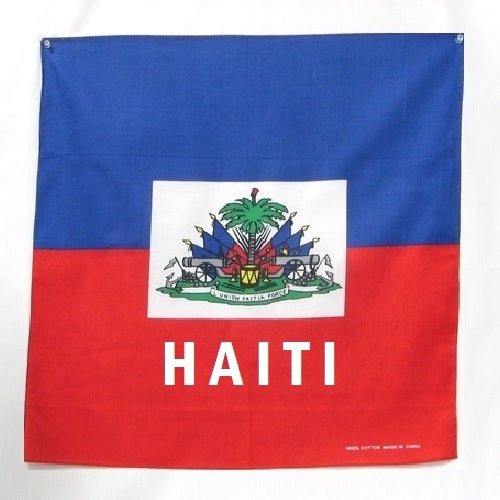 Country Bandana Haiti (w/ Country Name)