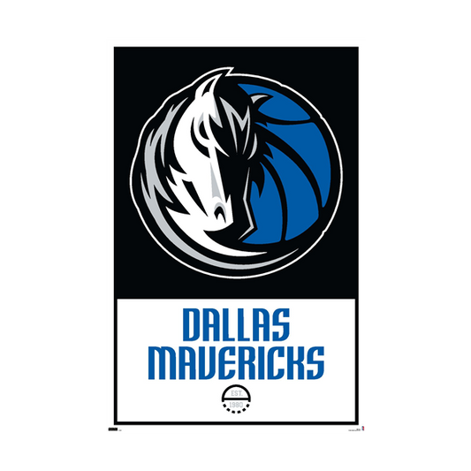 NBA Wall Poster Logo Mavericks
