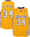NBA Youth Hardwood Classics Player 1999-00 Swingman Jersey Shaquille O'Neal Lakers (Gold)