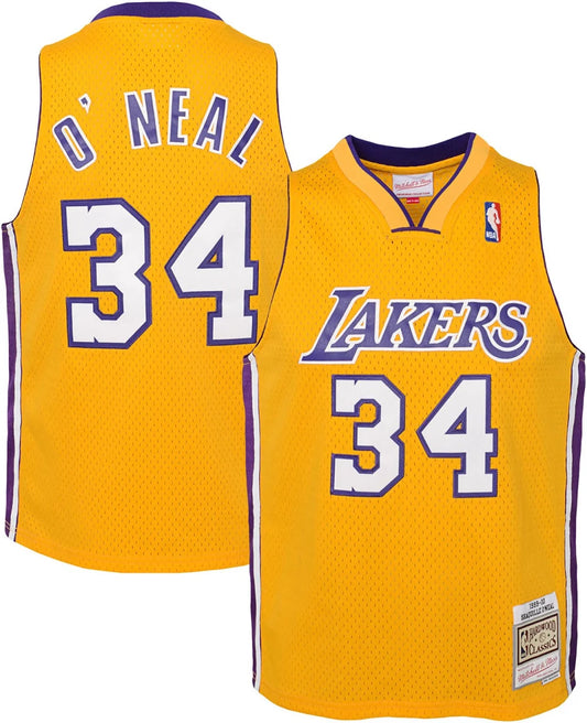 NBA Youth Hardwood Classics Player 1999-00 Swingman Jersey Shaquille O'Neal Lakers (Gold)
