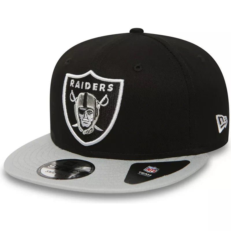 NFL Hat 950 Basic Snapback Two Tone Raiders (Black)