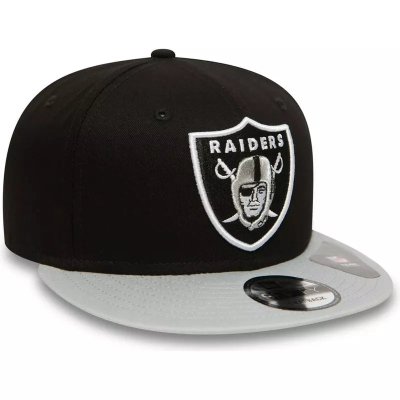 NFL Hat 950 Basic Snapback Two Tone Raiders (Black)