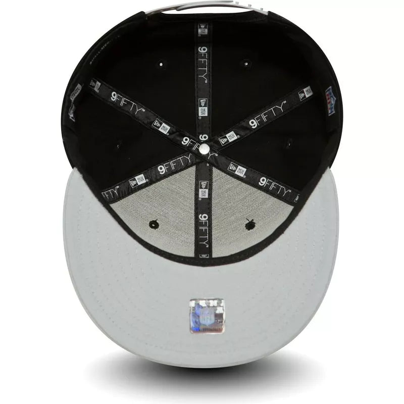 NFL Hat 950 Basic Snapback Two Tone Raiders (Black)