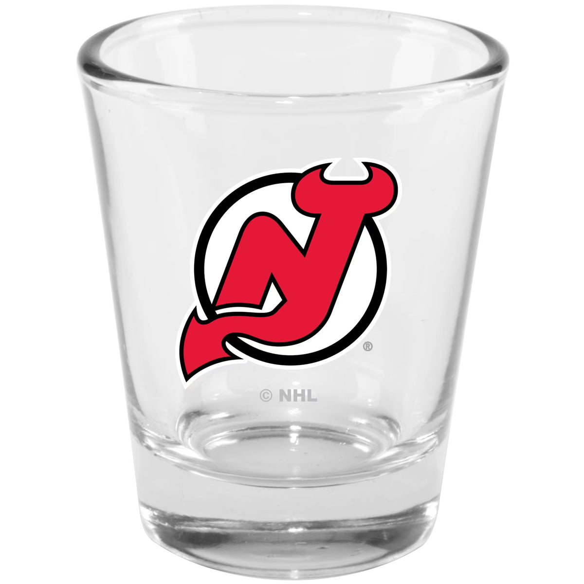 NHL Shot Glass 2oz Devils
