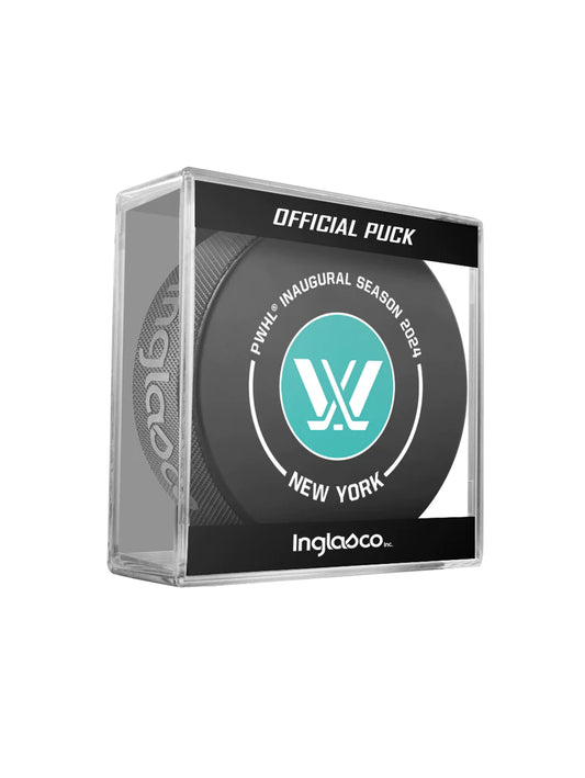 PWHL Game Puck Inaugural Season 2024 New York