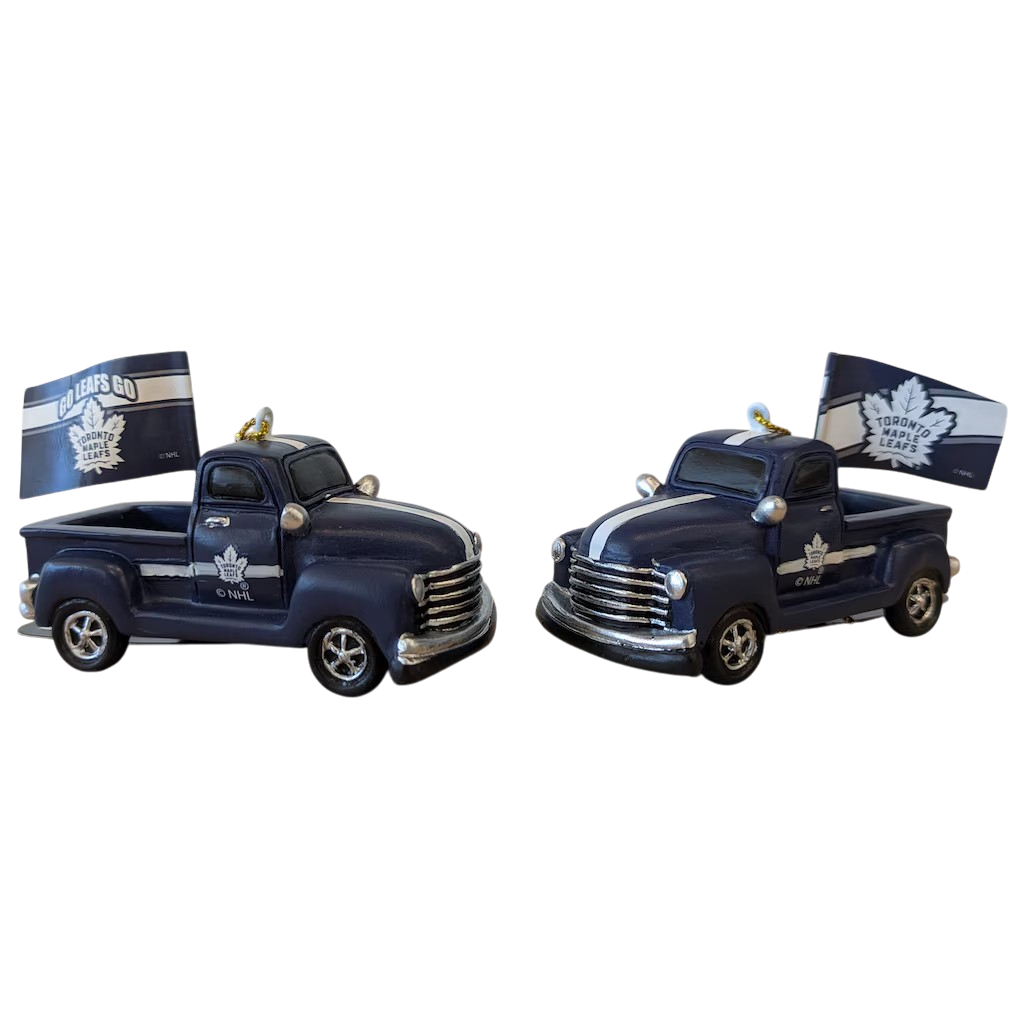 NHL Ornament Rally Truck Maple Leafs