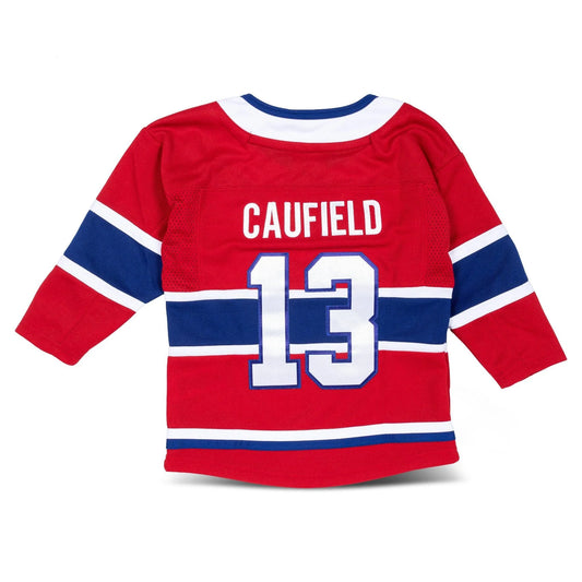 NHL Infant Player Premier Jersey Home Cole Caufield Canadiens 12-24M