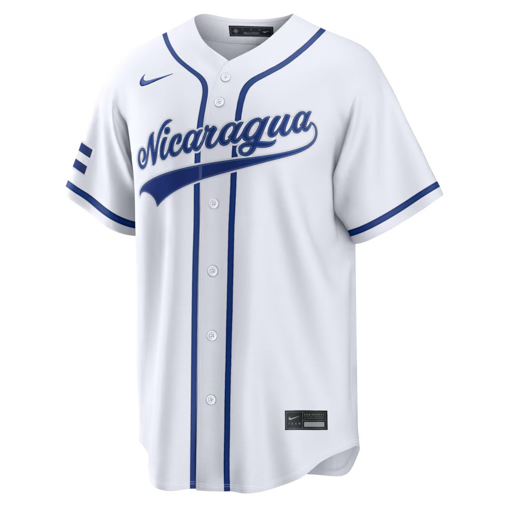 World Baseball Classic Stadium Jersey Blank Nicaragua Baseball