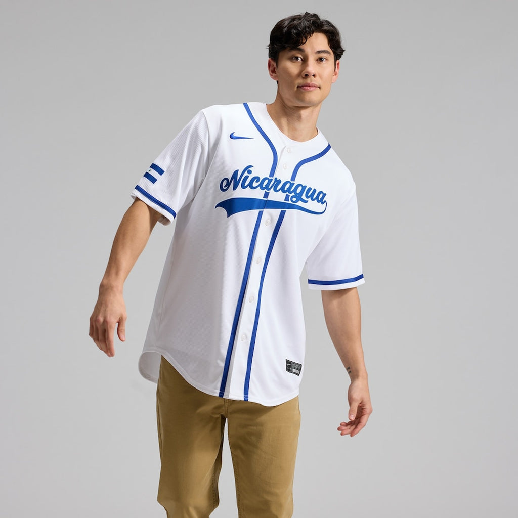 World Baseball Classic Stadium Jersey Blank Nicaragua Baseball